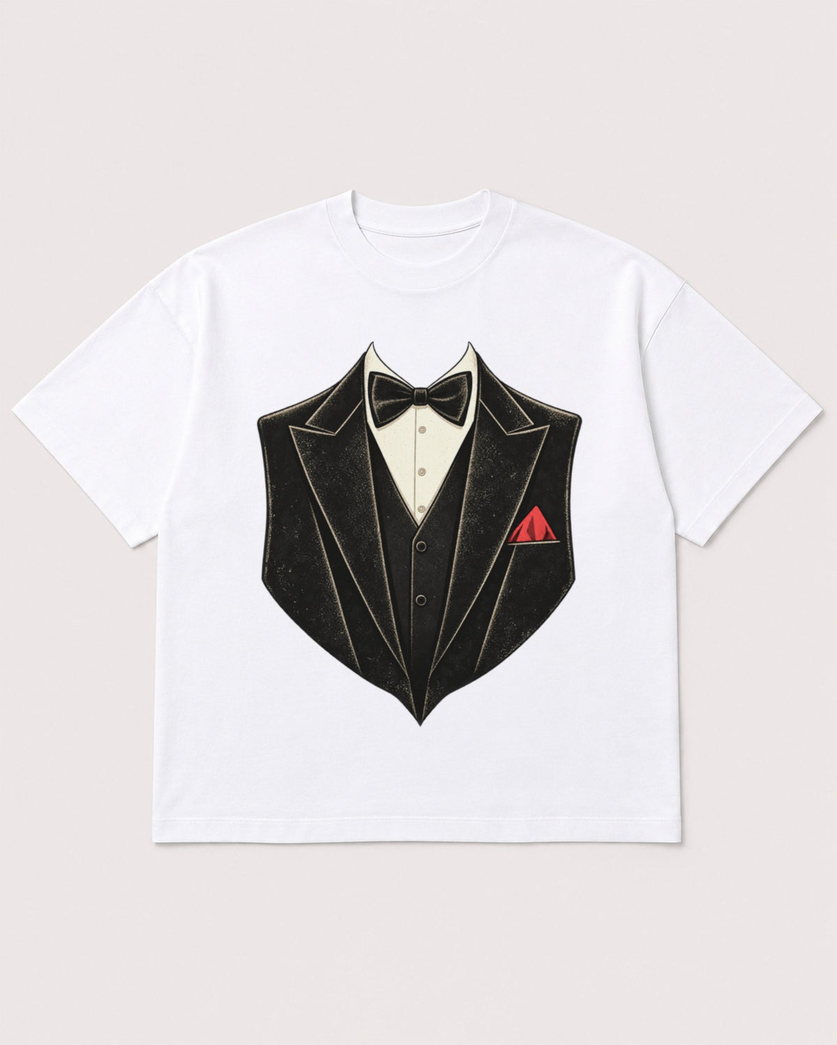 Mockup Boxy Heavyweight Tee White product