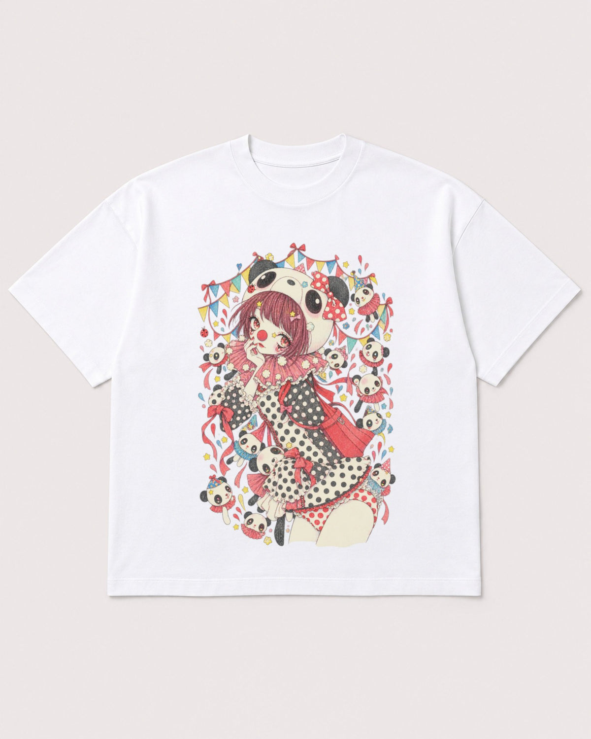 Mockup Boxy Heavyweight Tee White product