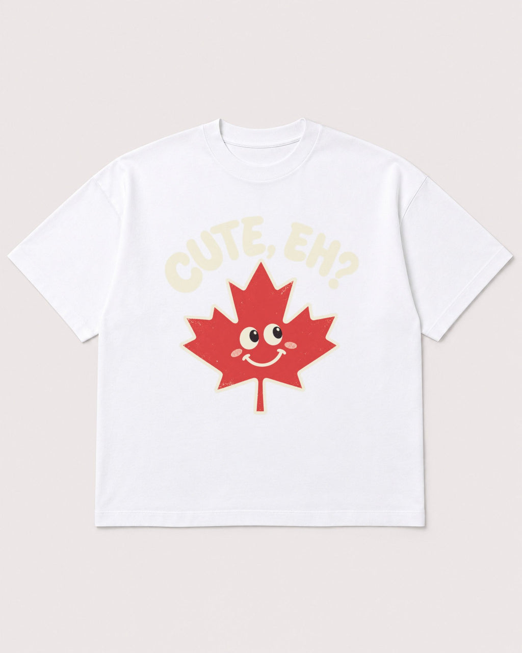 Mockup Boxy Heavyweight Tee White product
