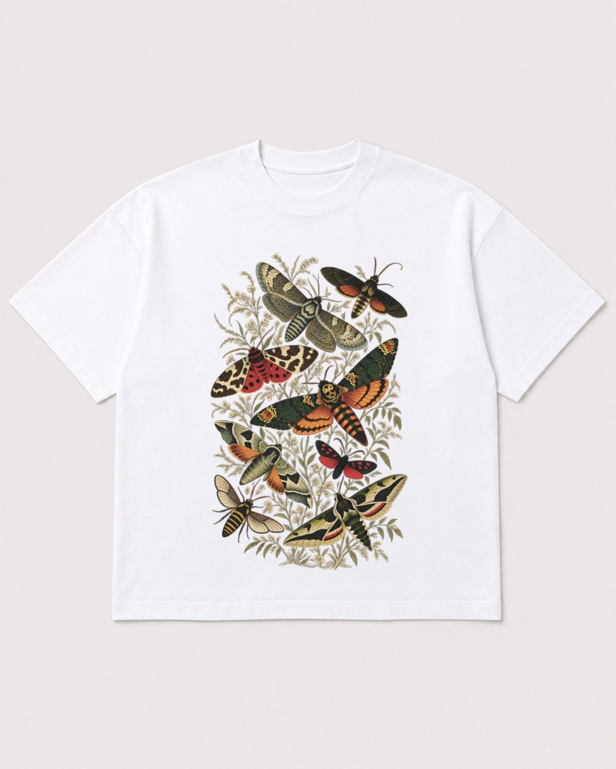 Mockup Boxy Heavyweight Tee White product