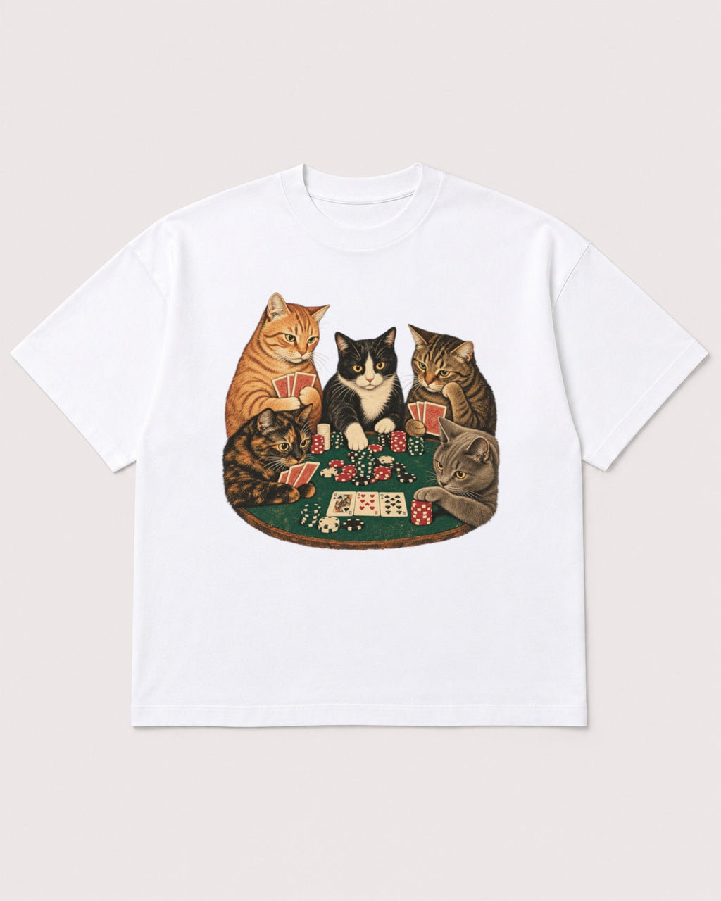 Mockup Boxy Heavyweight Tee White product
