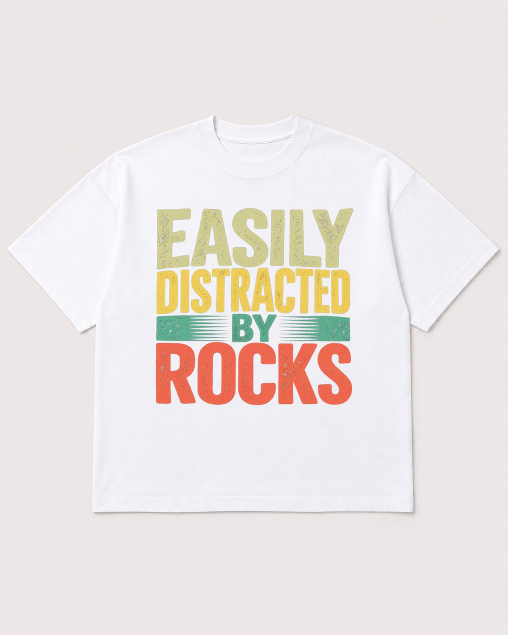Mockup Boxy Heavyweight Tee White product