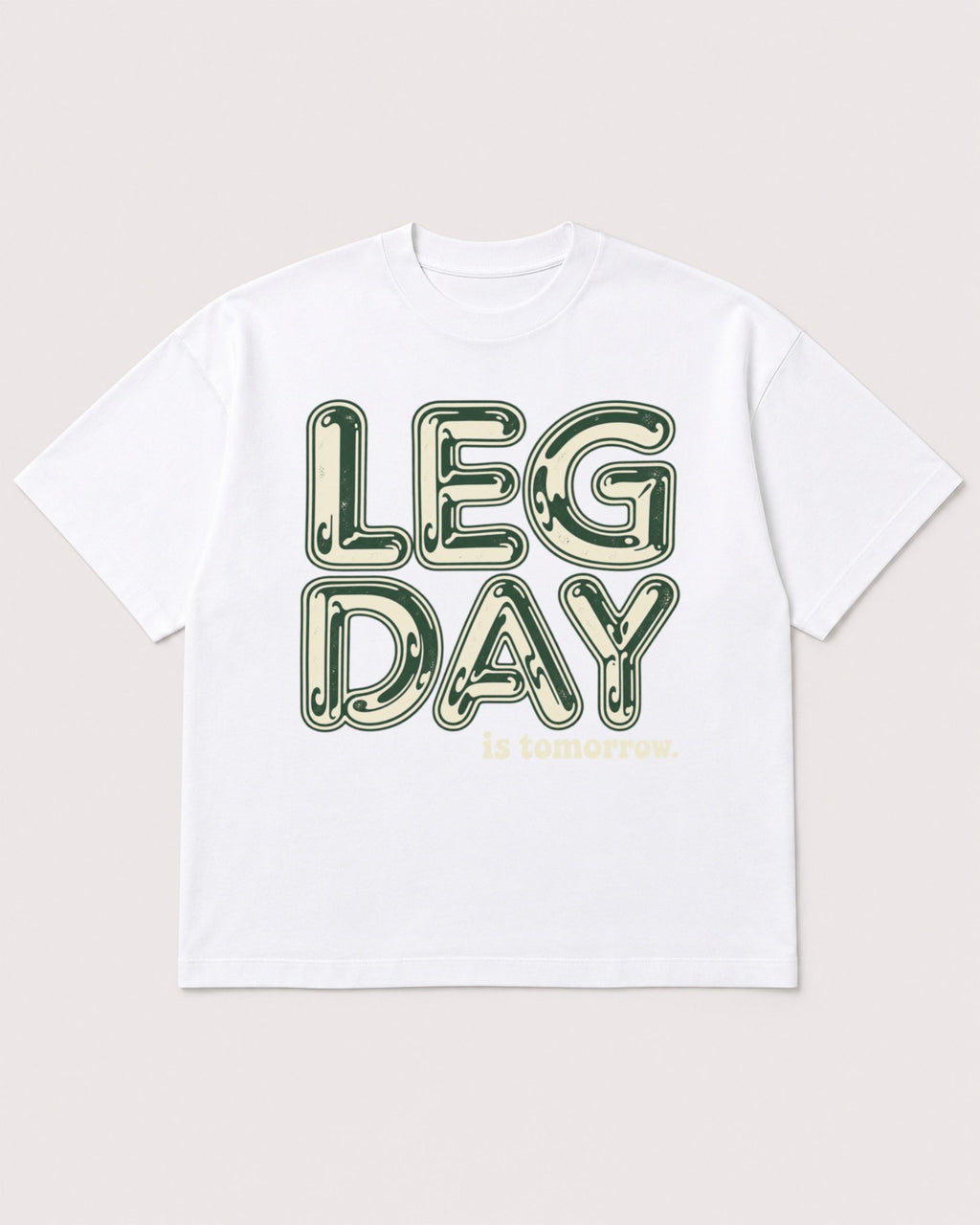 Mockup Boxy Heavyweight Tee White product