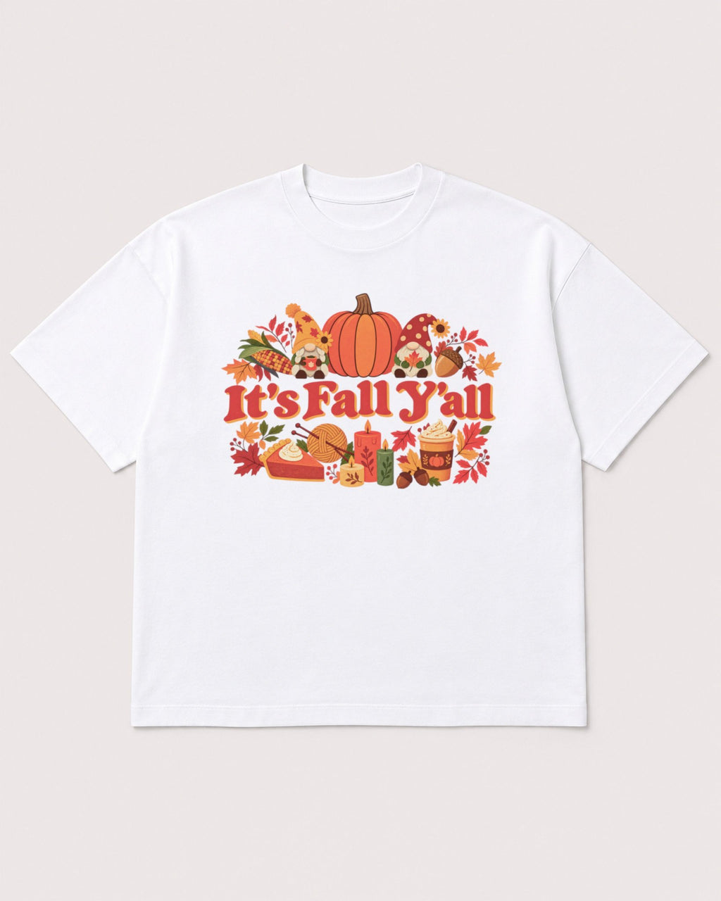 Mockup Boxy Heavyweight Tee White product