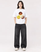 Mockup Boxy Heavyweight Tee White female full-body 03