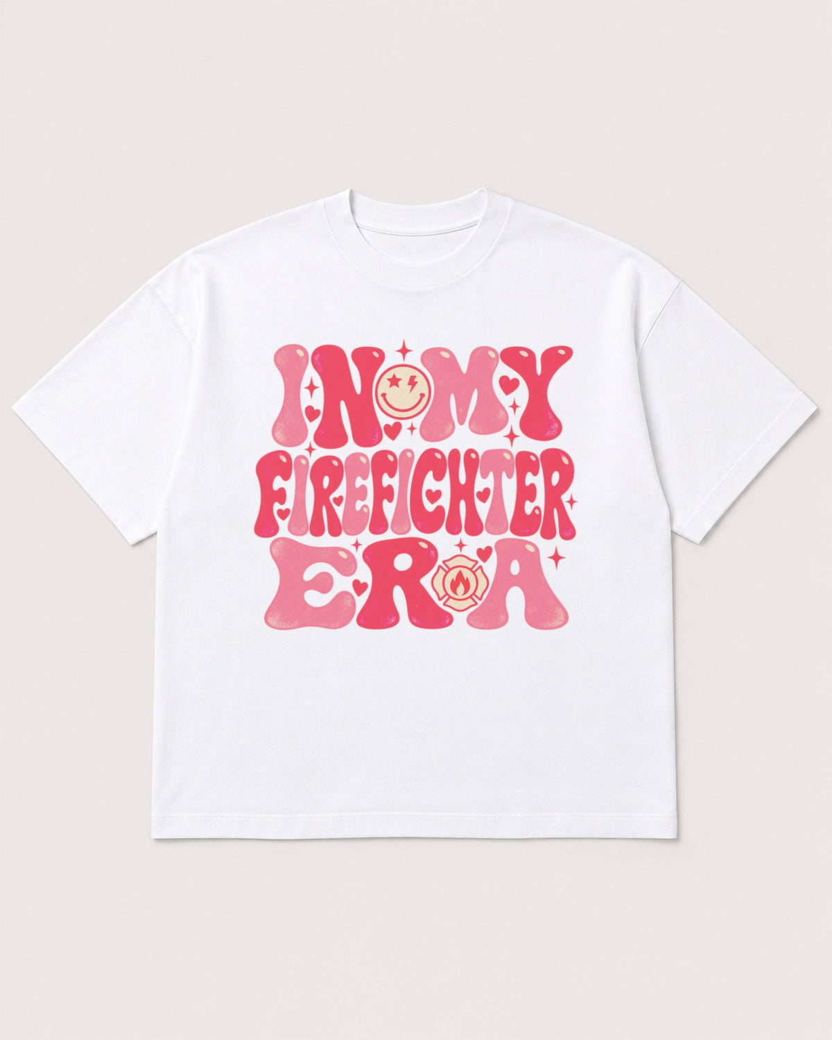 Mockup Boxy Heavyweight Tee White product
