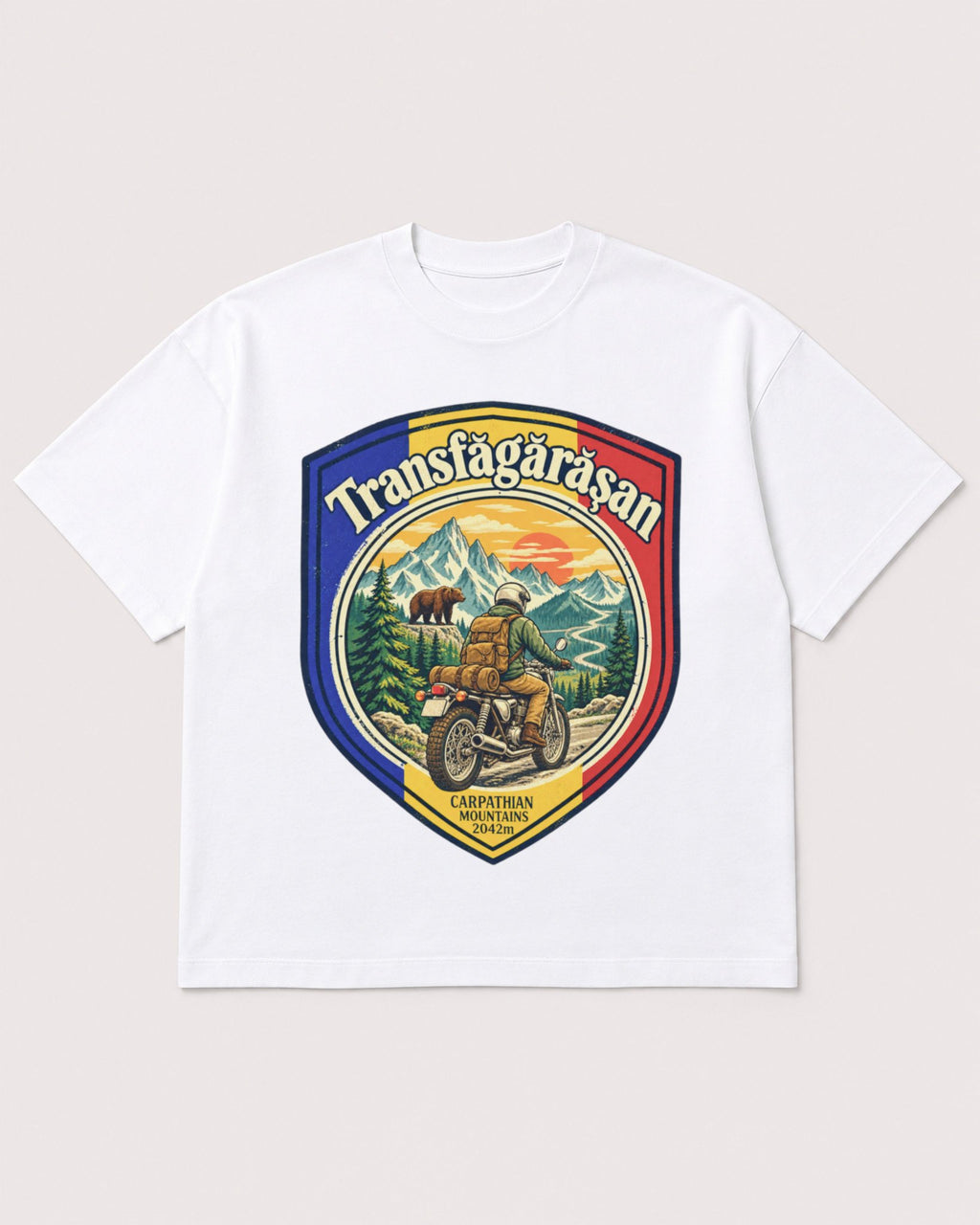 Mockup Boxy Heavyweight Tee White product