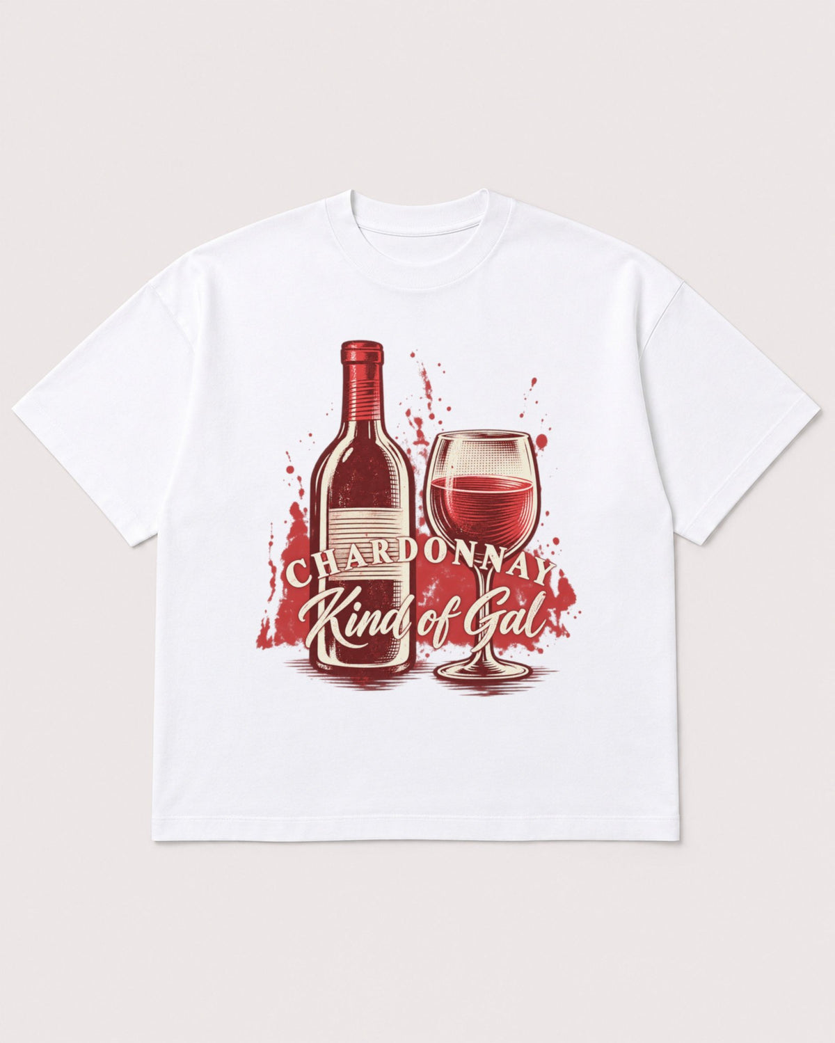 Mockup Boxy Heavyweight Tee White product