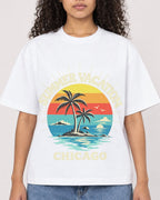 Mockup Boxy Heavyweight Tee White female close-up 10