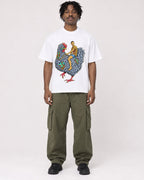 Mockup Boxy Heavyweight Tee White male full-body 04