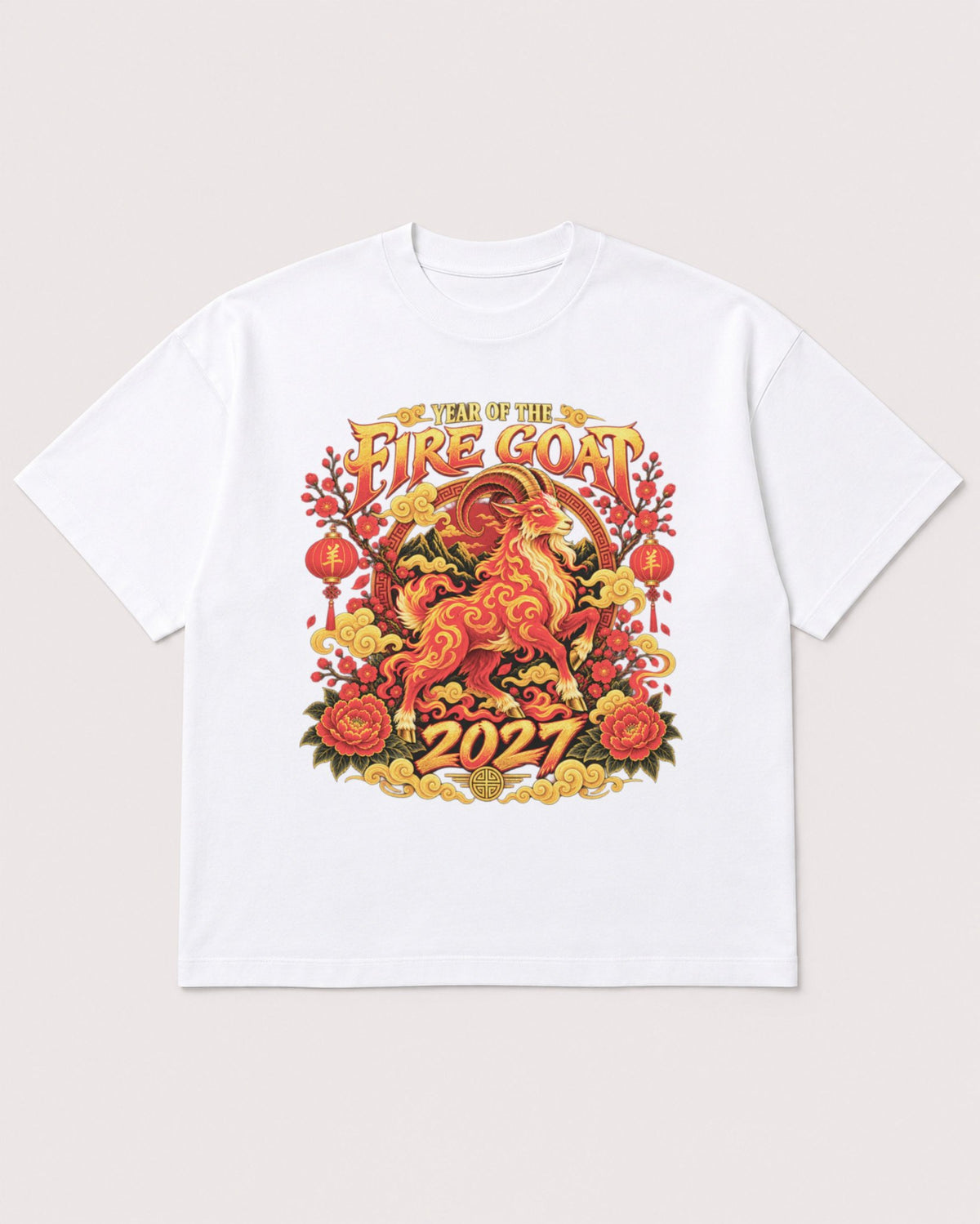Mockup Boxy Heavyweight Tee White product