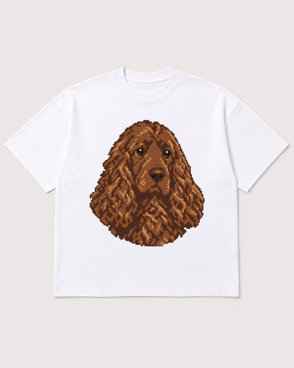 Mockup Boxy Heavyweight Tee White product