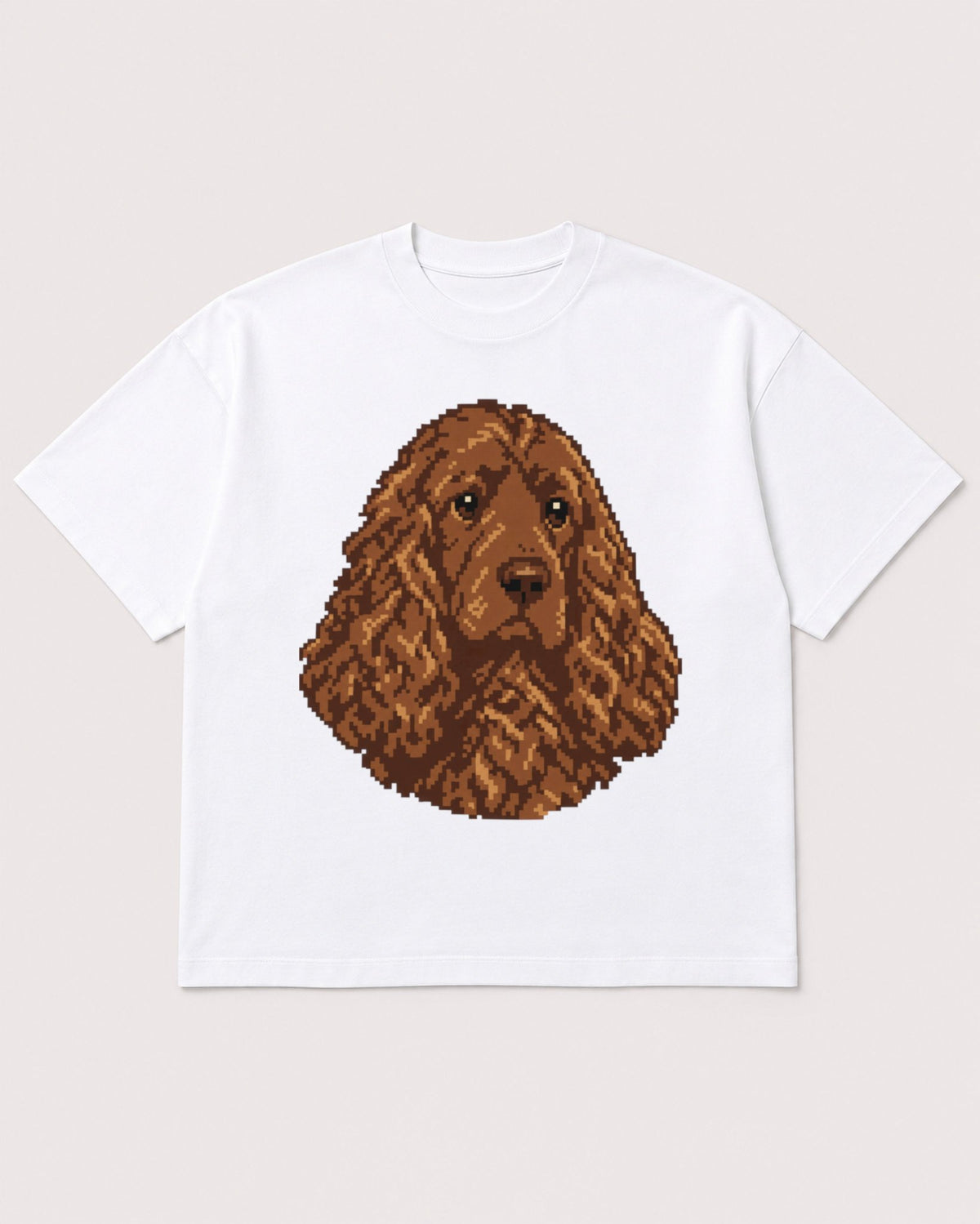 Mockup Boxy Heavyweight Tee White product