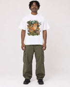Mockup Boxy Heavyweight Tee White male full-body 04