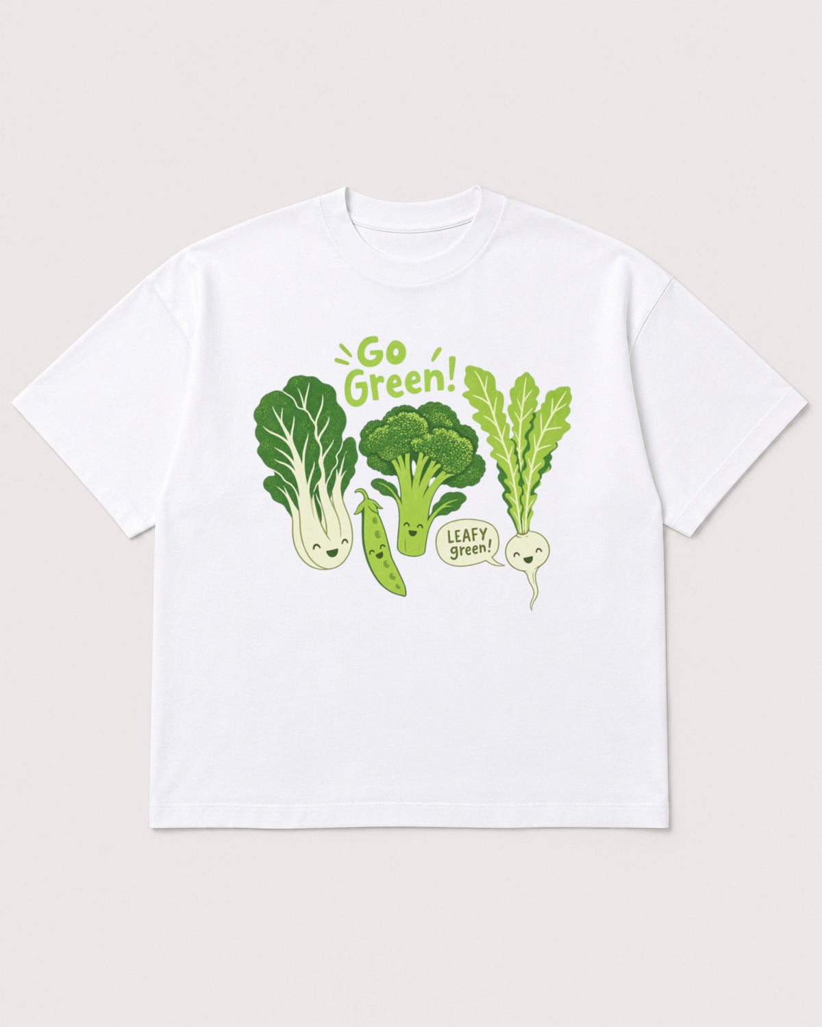 Mockup Boxy Heavyweight Tee White product