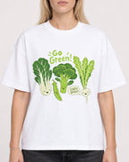 Mockup Boxy Heavyweight Tee White female close-up 08