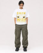 Mockup Boxy Heavyweight Tee White female full-body 17