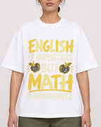 Mockup Boxy Heavyweight Tee White female close-up 17