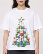 Mockup Boxy Heavyweight Tee White female close-up 03