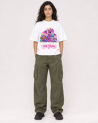 Mockup Boxy Heavyweight Tee White female full-body 07