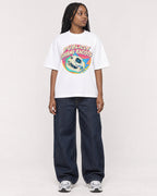 Mockup Boxy Heavyweight Tee White female full-body 04