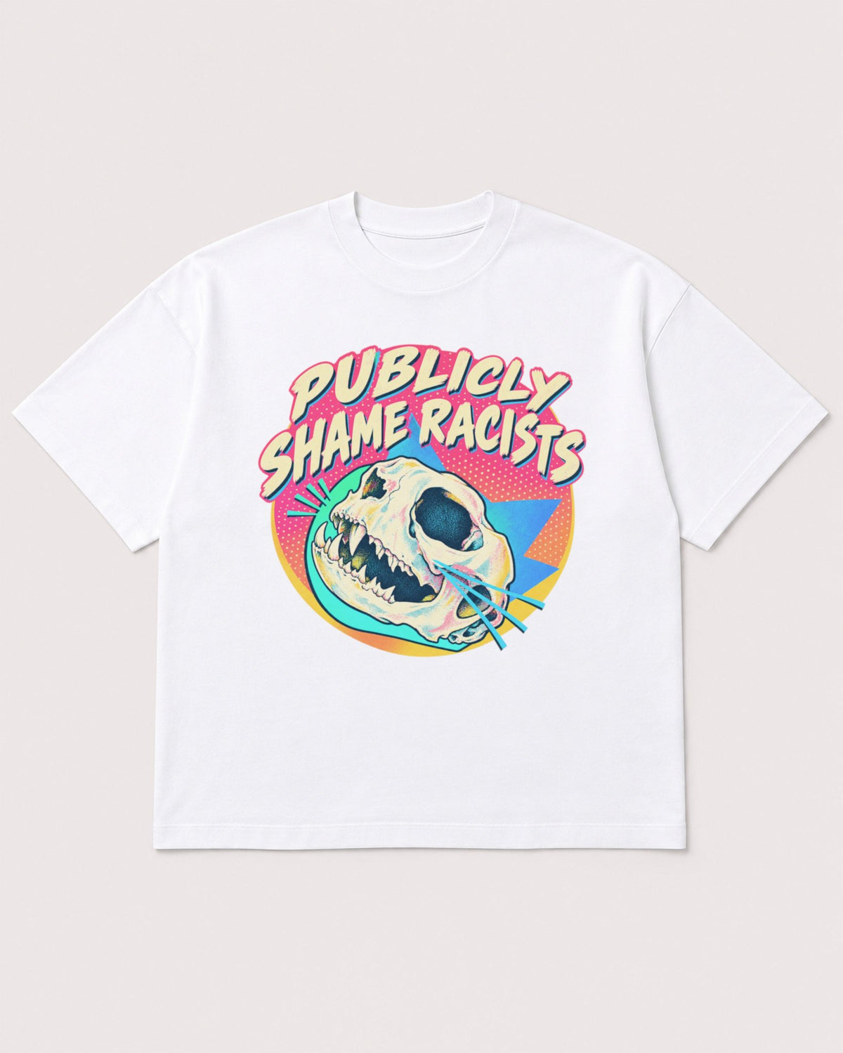 Mockup Boxy Heavyweight Tee White product