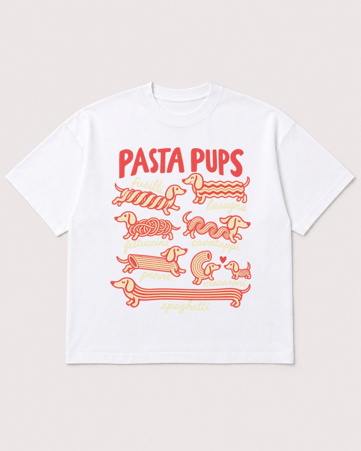 Mockup Boxy Heavyweight Tee White product