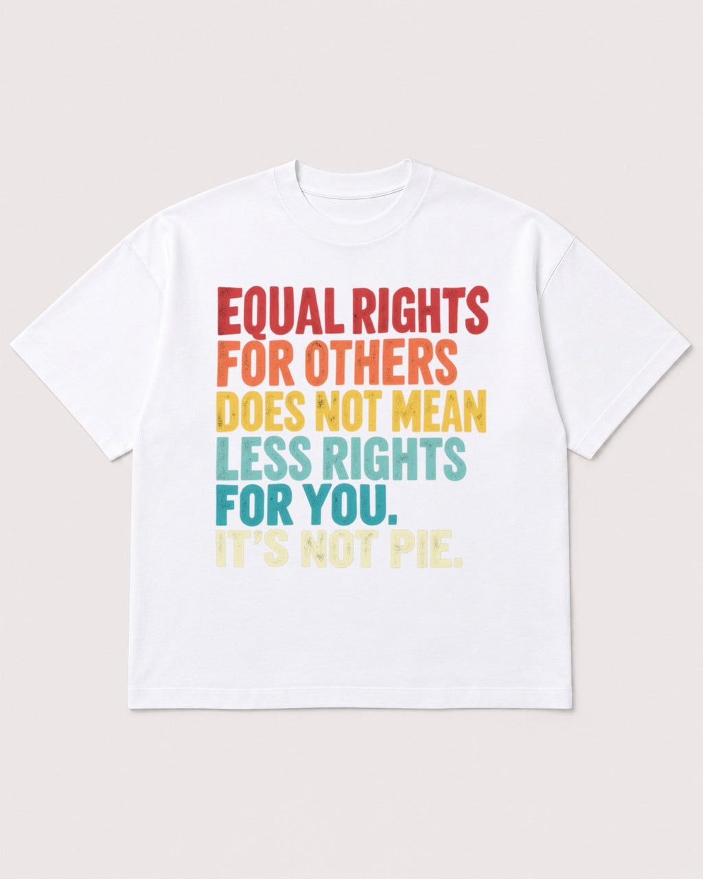 Mockup Boxy Heavyweight Tee White product