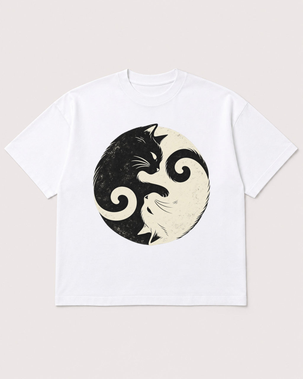 Mockup Boxy Heavyweight Tee White product