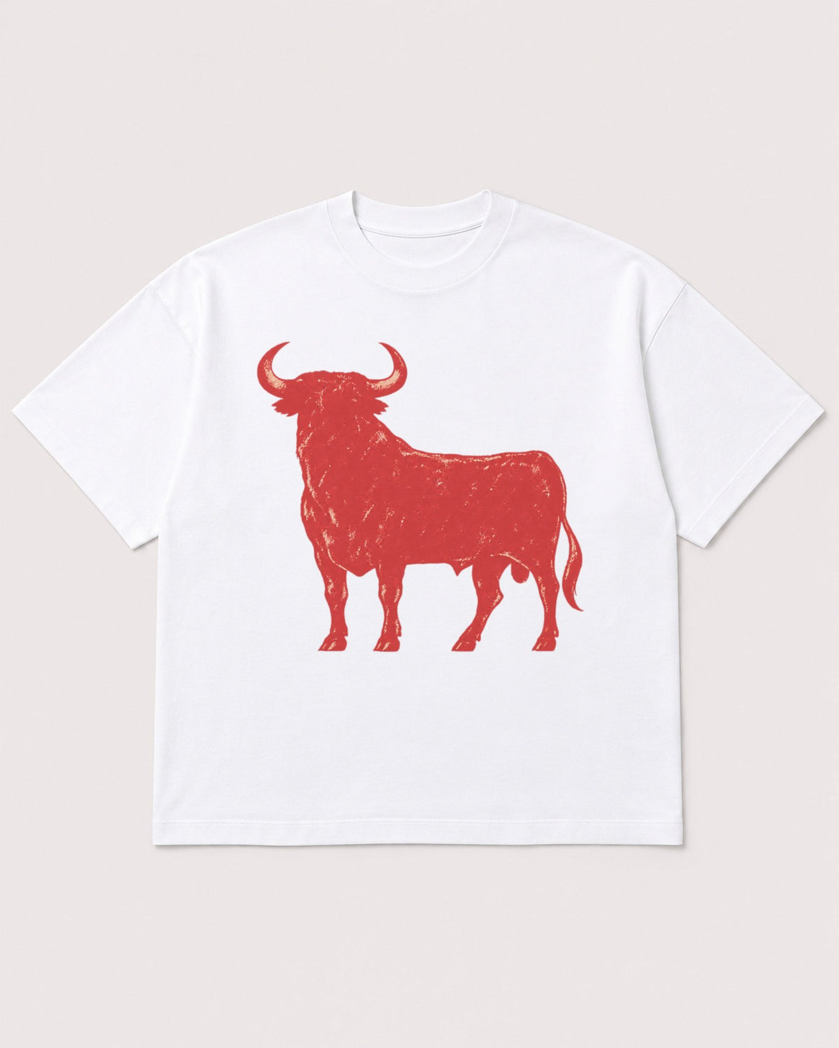 Mockup Boxy Heavyweight Tee White product