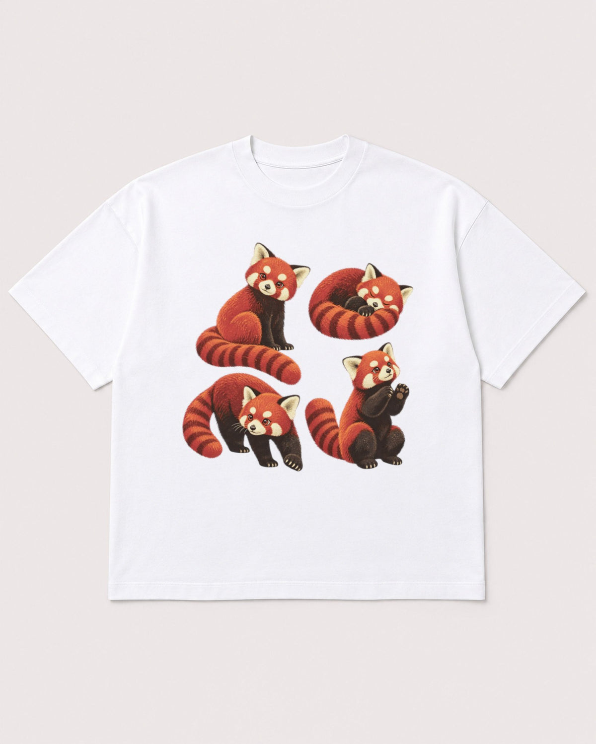Mockup Boxy Heavyweight Tee White product