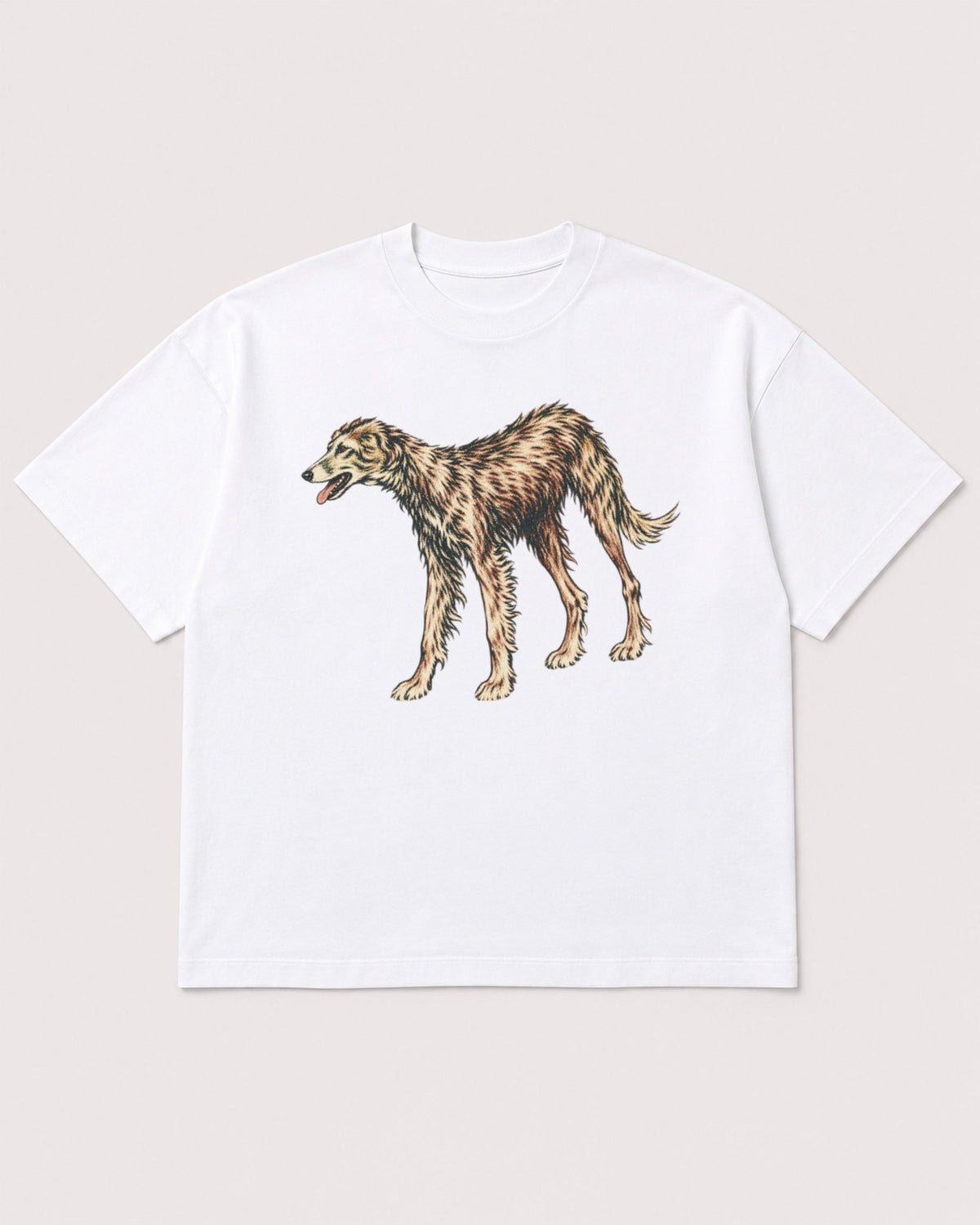 Mockup Boxy Heavyweight Tee White product