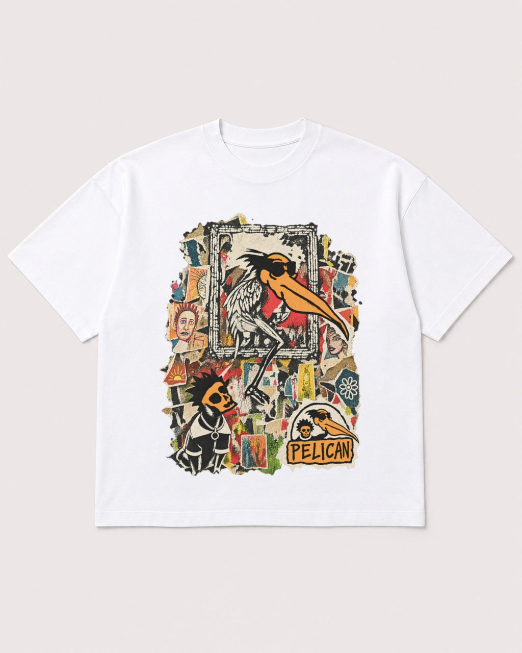 Mockup Boxy Heavyweight Tee White product