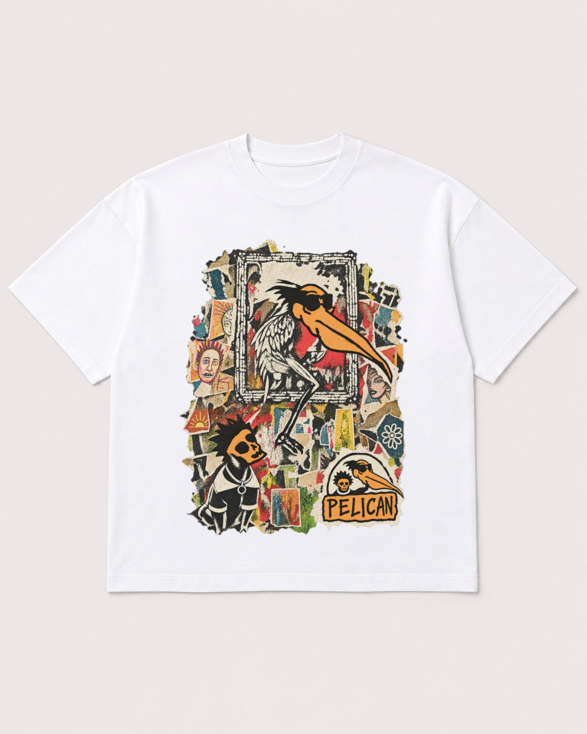 Mockup Boxy Heavyweight Tee White product