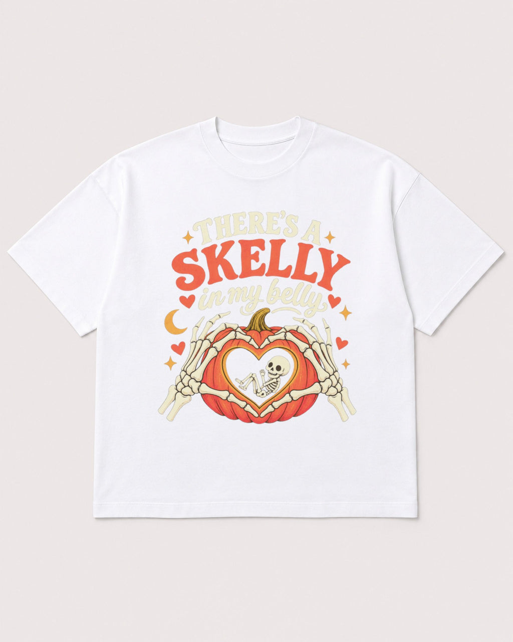 Mockup Boxy Heavyweight Tee White product
