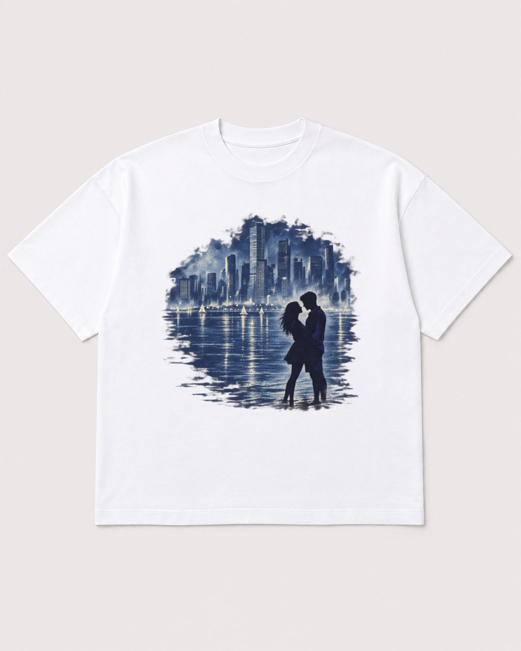 Mockup Boxy Heavyweight Tee White product