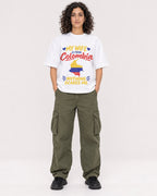 Mockup Boxy Heavyweight Tee White female full-body 27