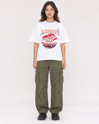 Mockup Boxy Heavyweight Tee White female full-body 02