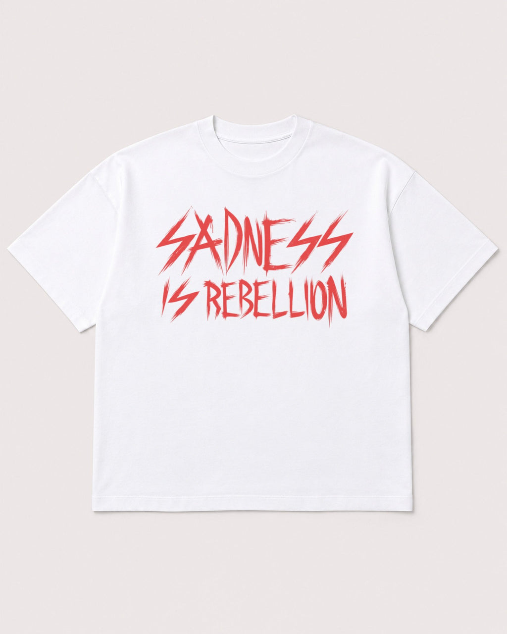 Mockup Boxy Heavyweight Tee White product