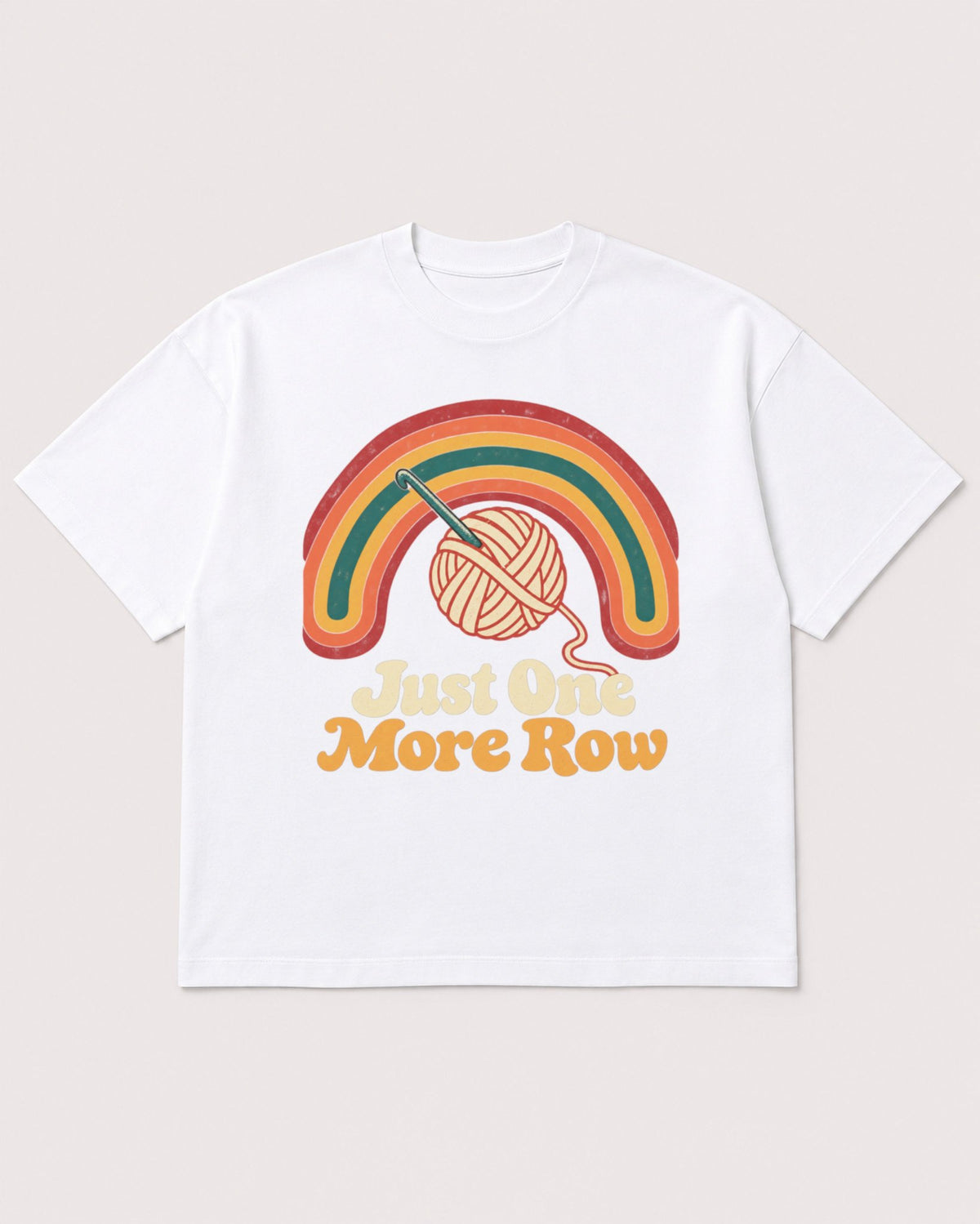 Mockup Boxy Heavyweight Tee White product