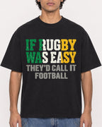 Mockup Boxy Heavyweight Tee Black male close-up 26