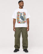 Mockup Boxy Heavyweight Tee White male full-body 14