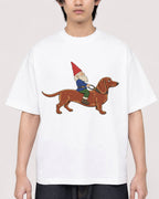 Mockup Boxy Heavyweight Tee White male close-up 11
