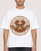 Mockup Boxy Heavyweight Tee White male close-up 10
