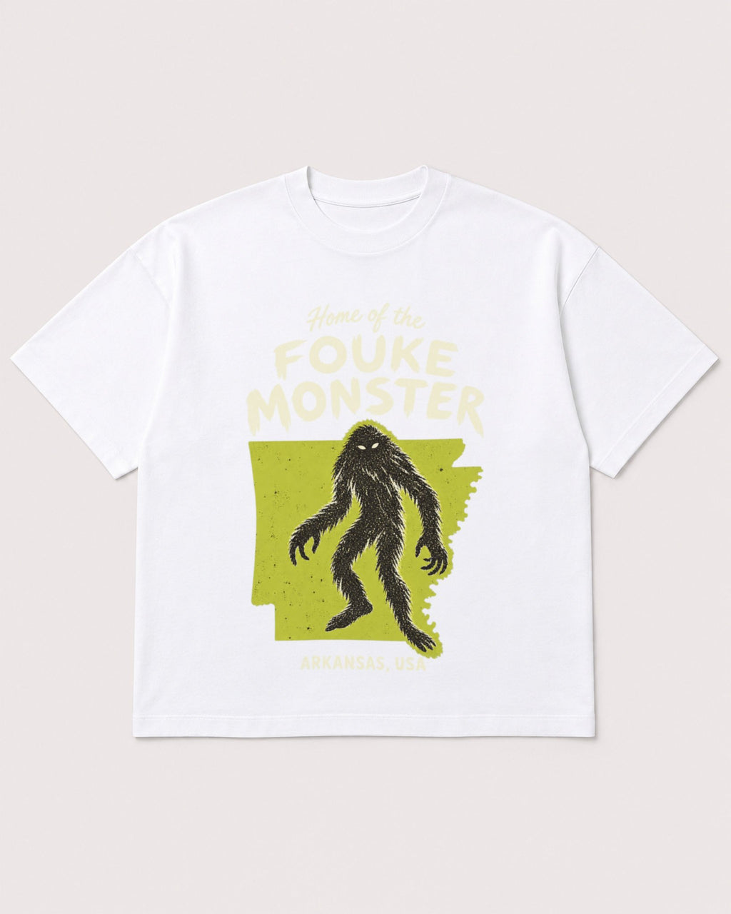 Mockup Boxy Heavyweight Tee White product
