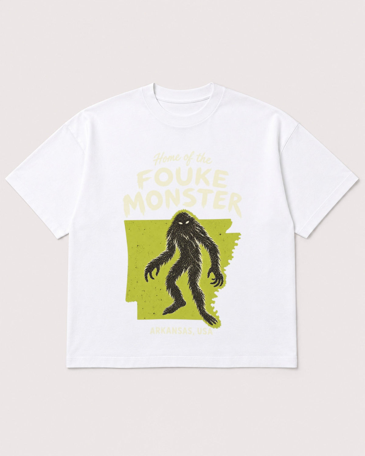 Mockup Boxy Heavyweight Tee White product