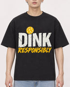 Mockup Boxy Heavyweight Tee Black male close-up 01