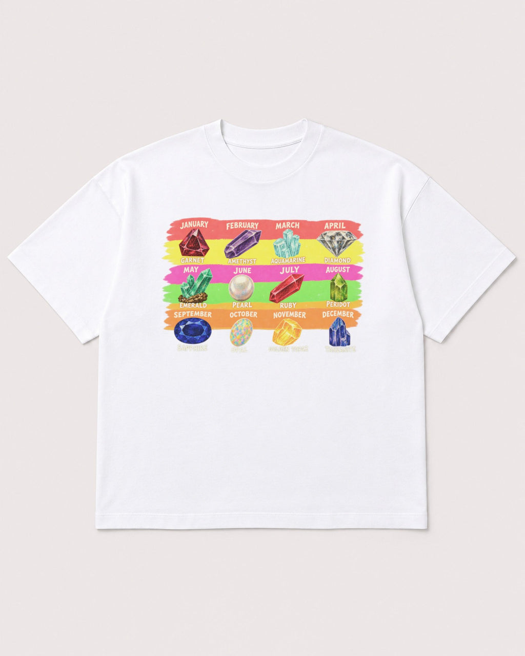 Mockup Boxy Heavyweight Tee White product