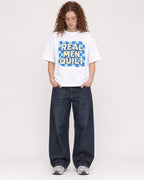 Mockup Boxy Heavyweight Tee White female full-body 09
