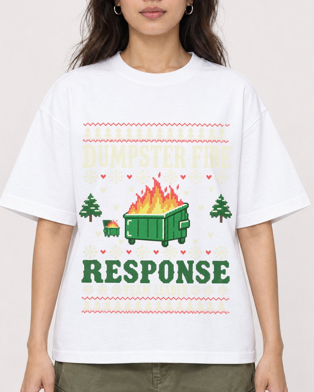Mockup Boxy Heavyweight Tee White female close-up 02